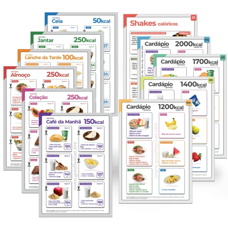 500 Receitas e Cardápios pra Emagrecer + BÔNUS